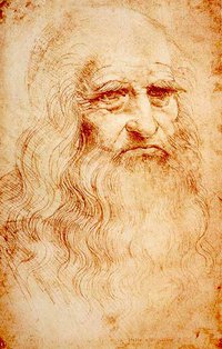 Darstellung von Leonardo da Vinci (1517), übernommen von Wikimedia Commons.